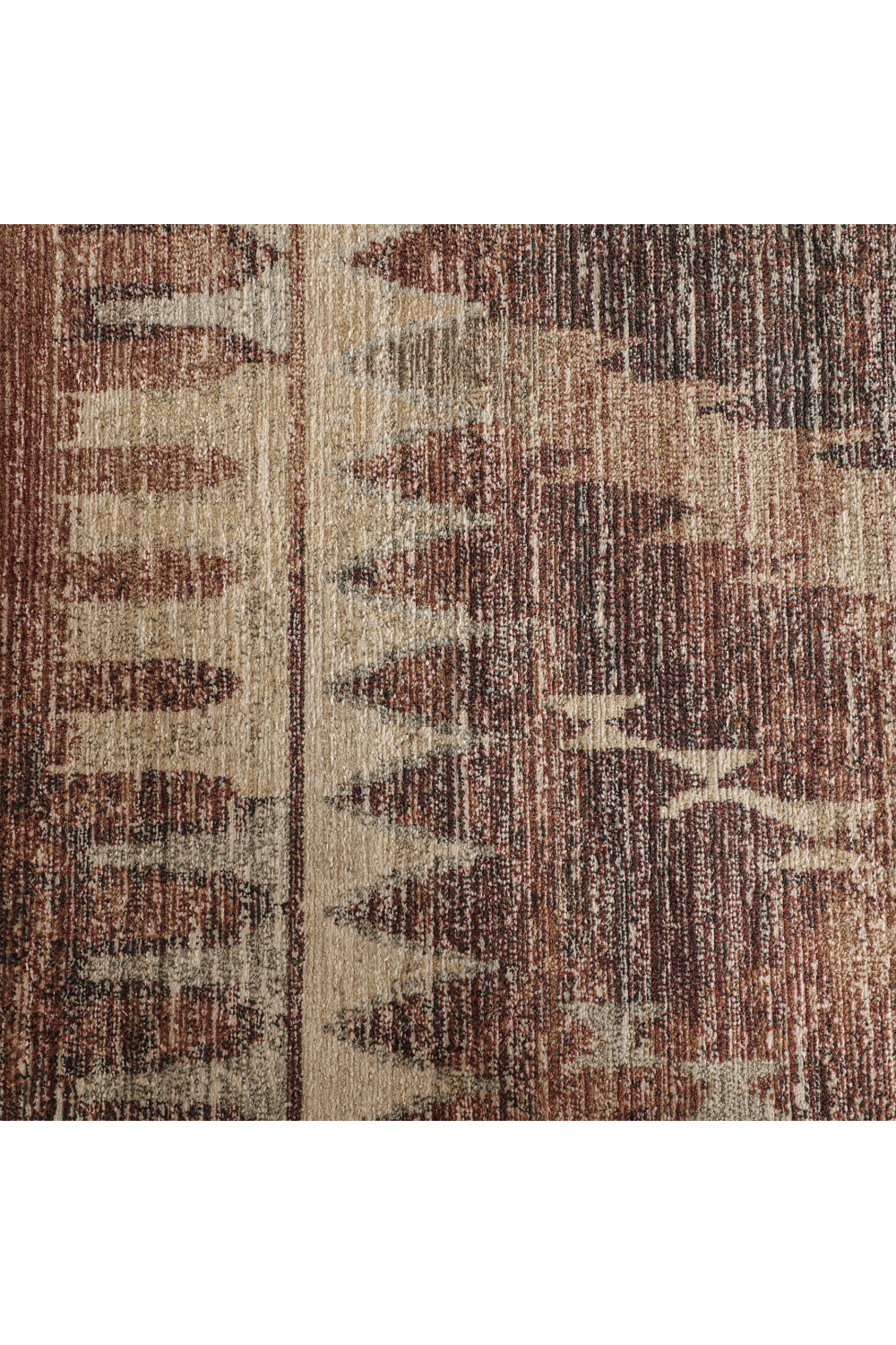   Brown Geometric Print Rug 10' x 6'5" | Oroa.com