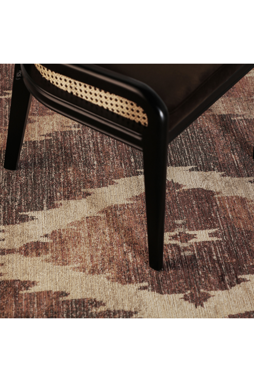   Brown Geometric Print Rug 10' x 6'5" | Oroa.com
