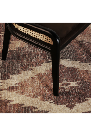   Brown Geometric Print Rug 10' x 6'5" | Oroa.com
