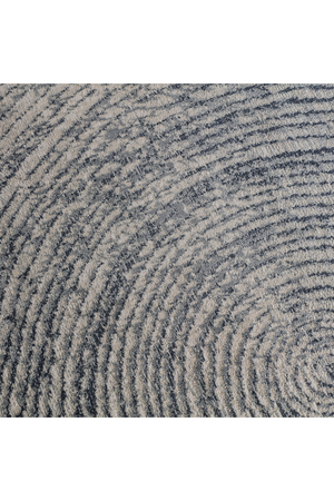  Blue Viscose Area Rug 10' x 6'5" | Oroa.com