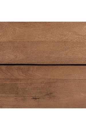   Mango Wood 2-Drawer Nightstand | Oroa.com