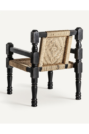   Brown Rope Accent Armchair | Oroa.com