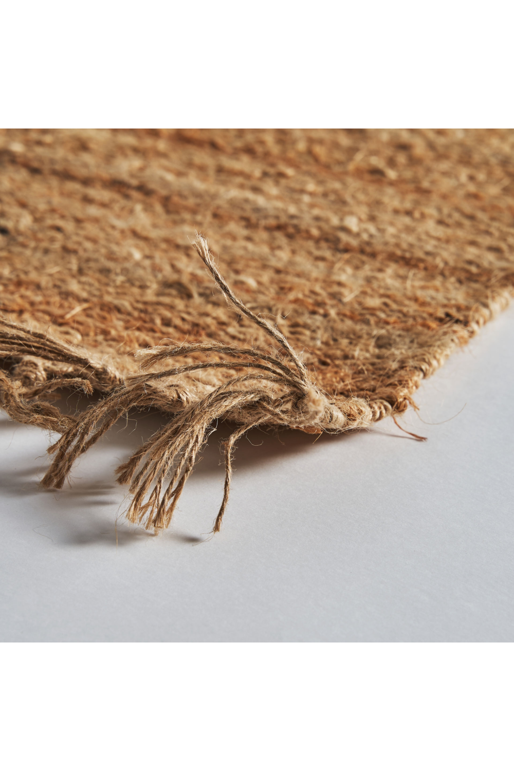   Jute Fringed Area Rug 11'5" x 8' | Oroa.com