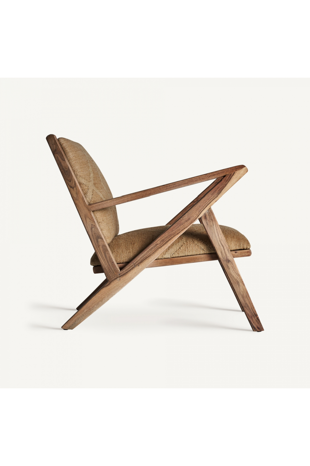   Brown Jute Armchair | Oroa.com