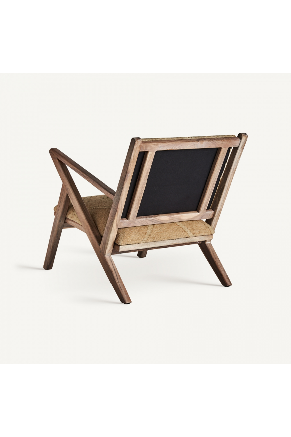   Brown Jute Armchair | Oroa.com