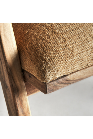   Brown Jute Armchair | Oroa.com