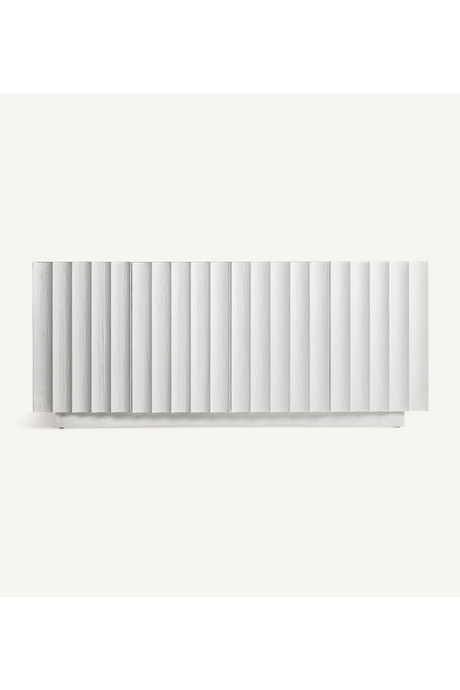   White Cement 4-Door Sideboard | Oroa.com