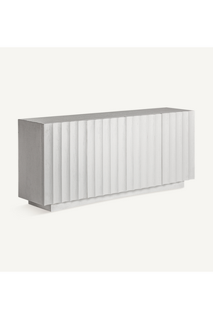   White Cement 4-Door Sideboard | Oroa.com