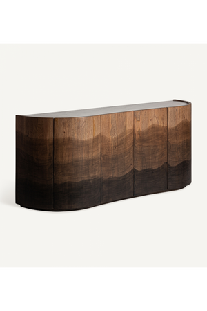   Mango Wood 4-Door Sideboard | Oroa.com