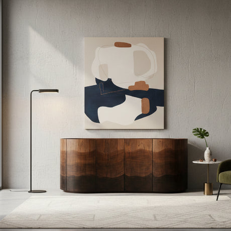   Mango Wood 4-Door Sideboard | Oroa.com