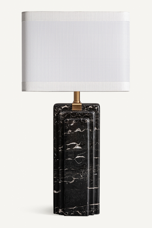   Black Marble Table Lamp | Oroa.com