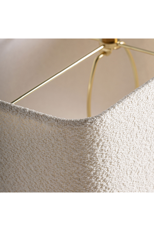   Brown Travertine Table Lamp | Oroa.com