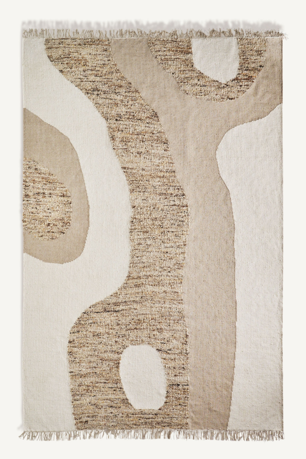   Organic Pattern Wool Rug 11'5" x 8' | Oroa.com