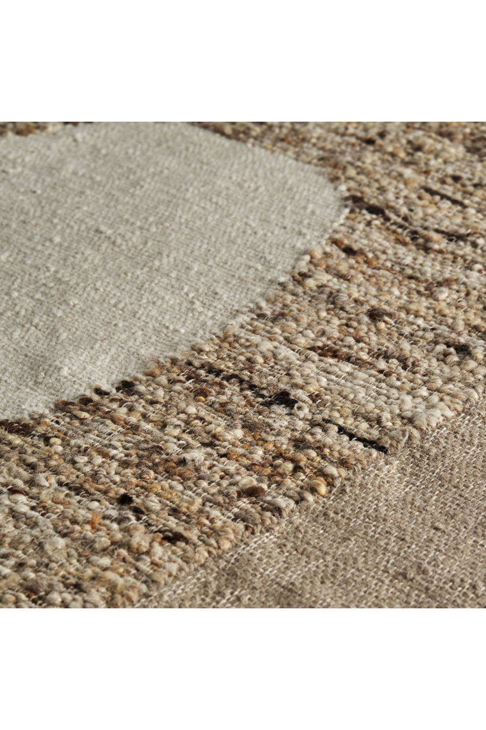   Organic Pattern Wool Rug 11'5" x 8' | Oroa.com