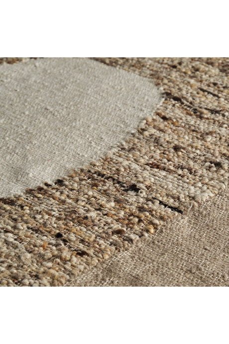   Organic Pattern Wool Rug 11'5" x 8' | Oroa.com