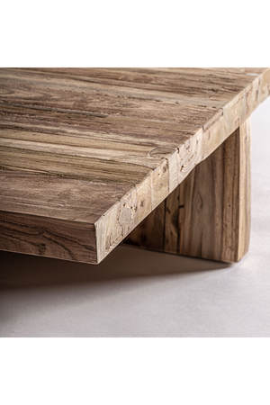   Square Teak Coffee Table | Oroa.com