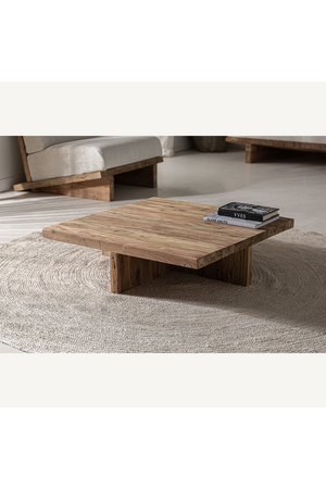  Square Teak Coffee Table | Oroa.com