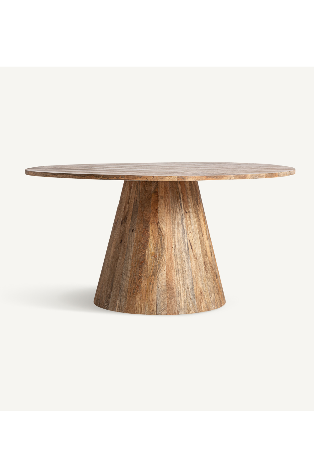   Natural Acacia Round Dining Table | Oroa.com