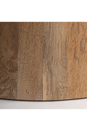   Natural Acacia Round Dining Table | Oroa.com