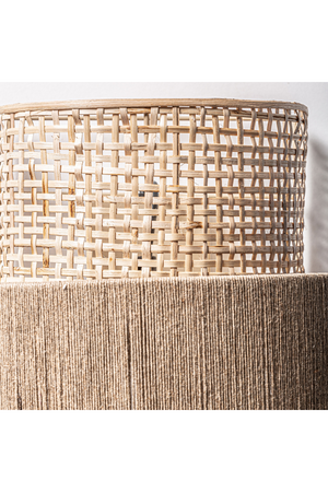   Jute Boho Wall Lamp | Oroa.com