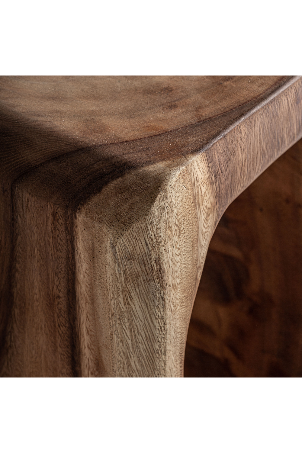   Carved Out Suar Side Table | Oroa.com