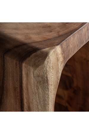   Carved Out Suar Side Table | Oroa.com