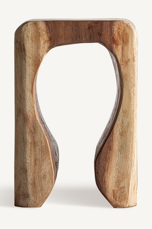   Carved Out Suar Side Table | Oroa.com