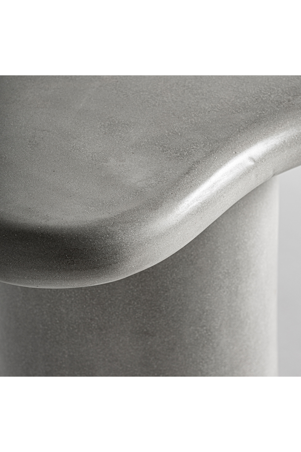   Cement Organic-Shaped Side Table | Oroa.com