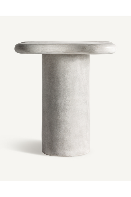   Cement Organic-Shaped Side Table | Oroa.com