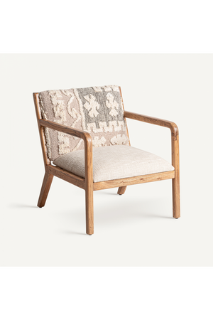   Mango Wood Framed Armchair | Oroa.com