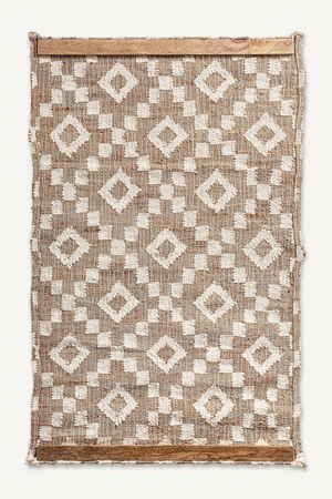   Geometric Pattern Jute Wall Decor | Oroa.com