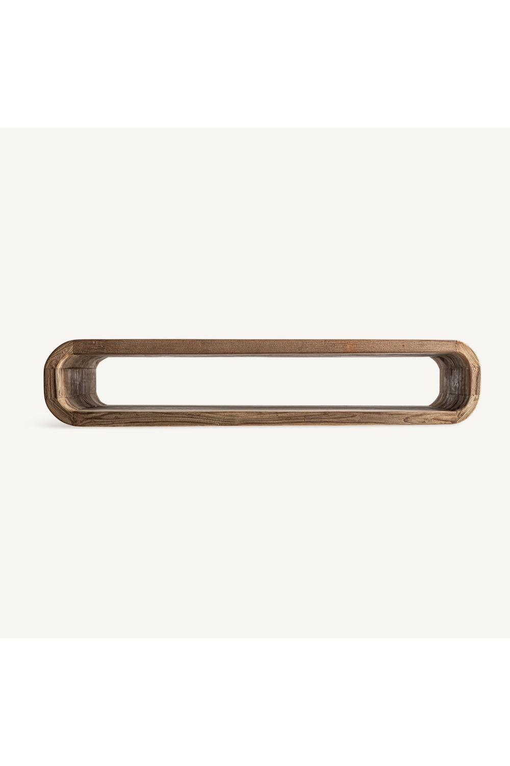  Natural Teak Curved Coffee Table | Oroa.com