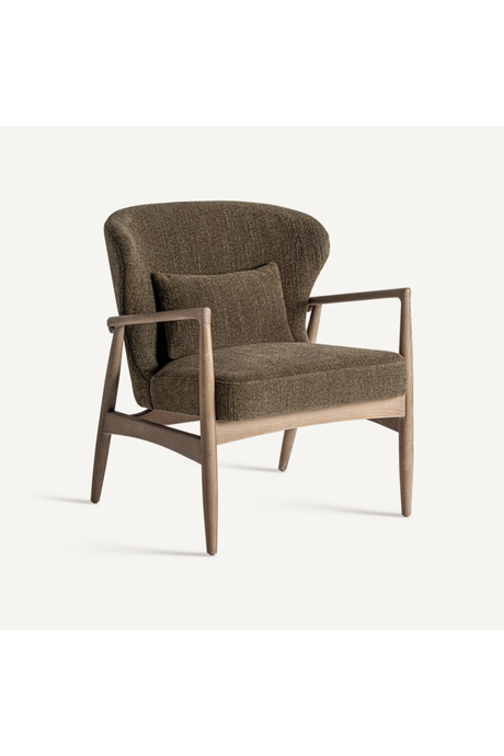   Green Wingback Armchair | Oroa.com