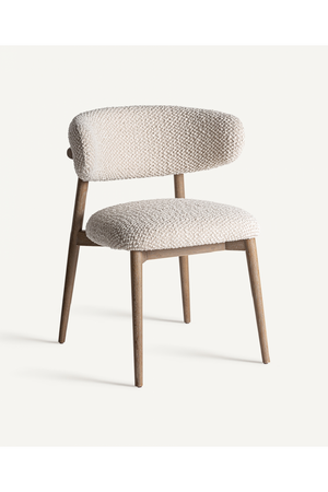   Beige Upholstered Accent Chair | Oroa.com