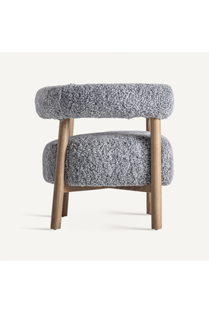   Gray Upholstered Armchair | Oroa.com