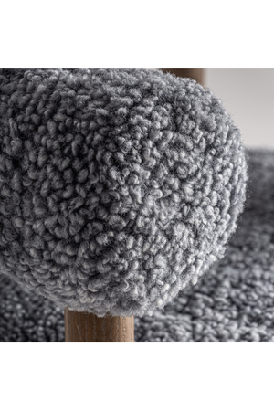   Gray Upholstered Armchair | Oroa.com