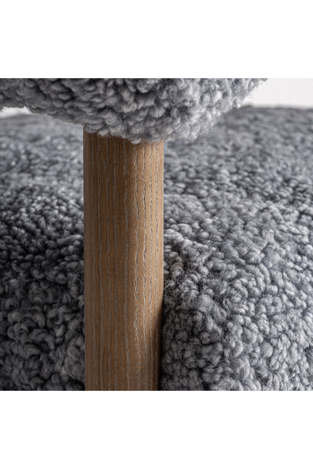   Gray Upholstered Armchair | Oroa.com