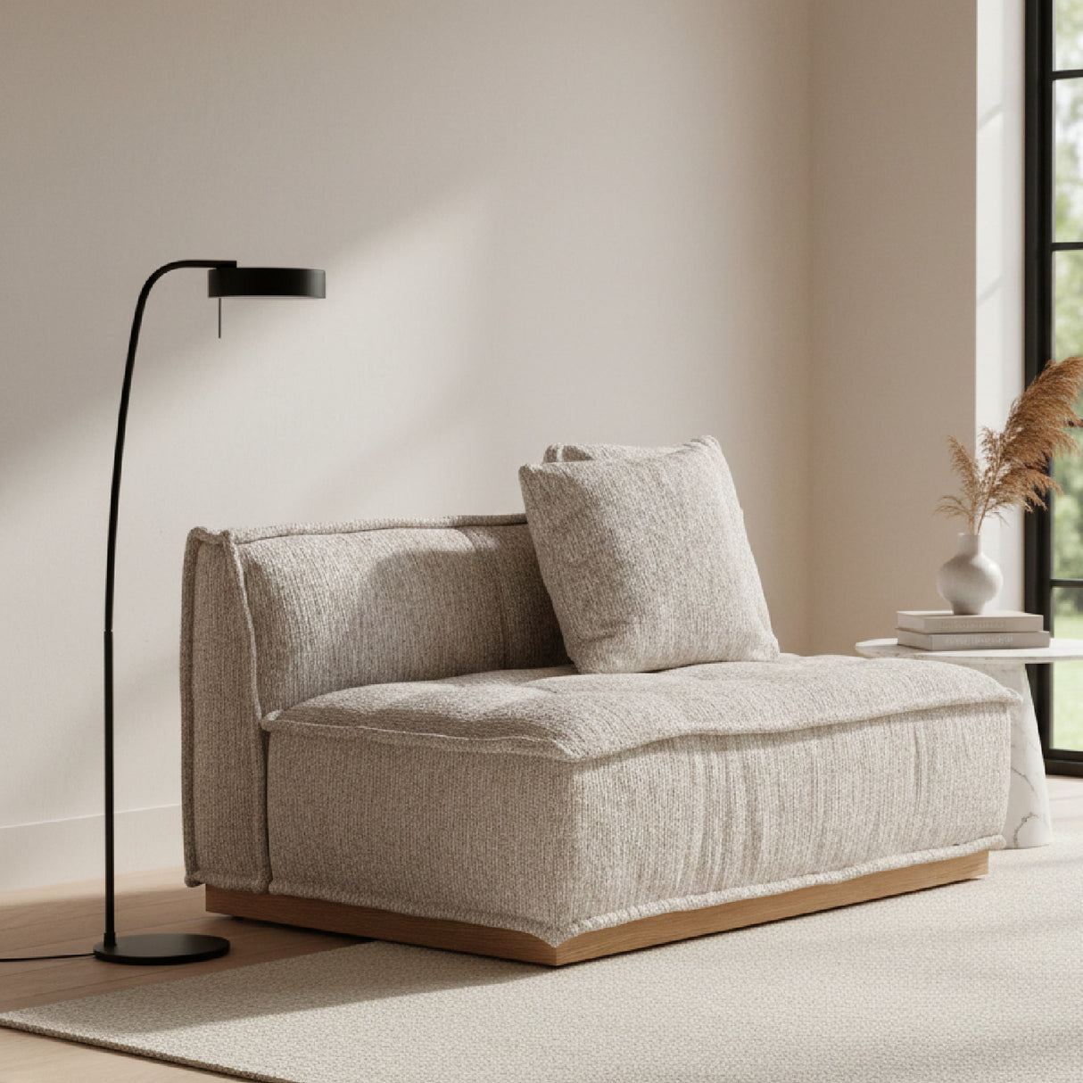   Marbled Fabric Modular Sofa | Oroa.com