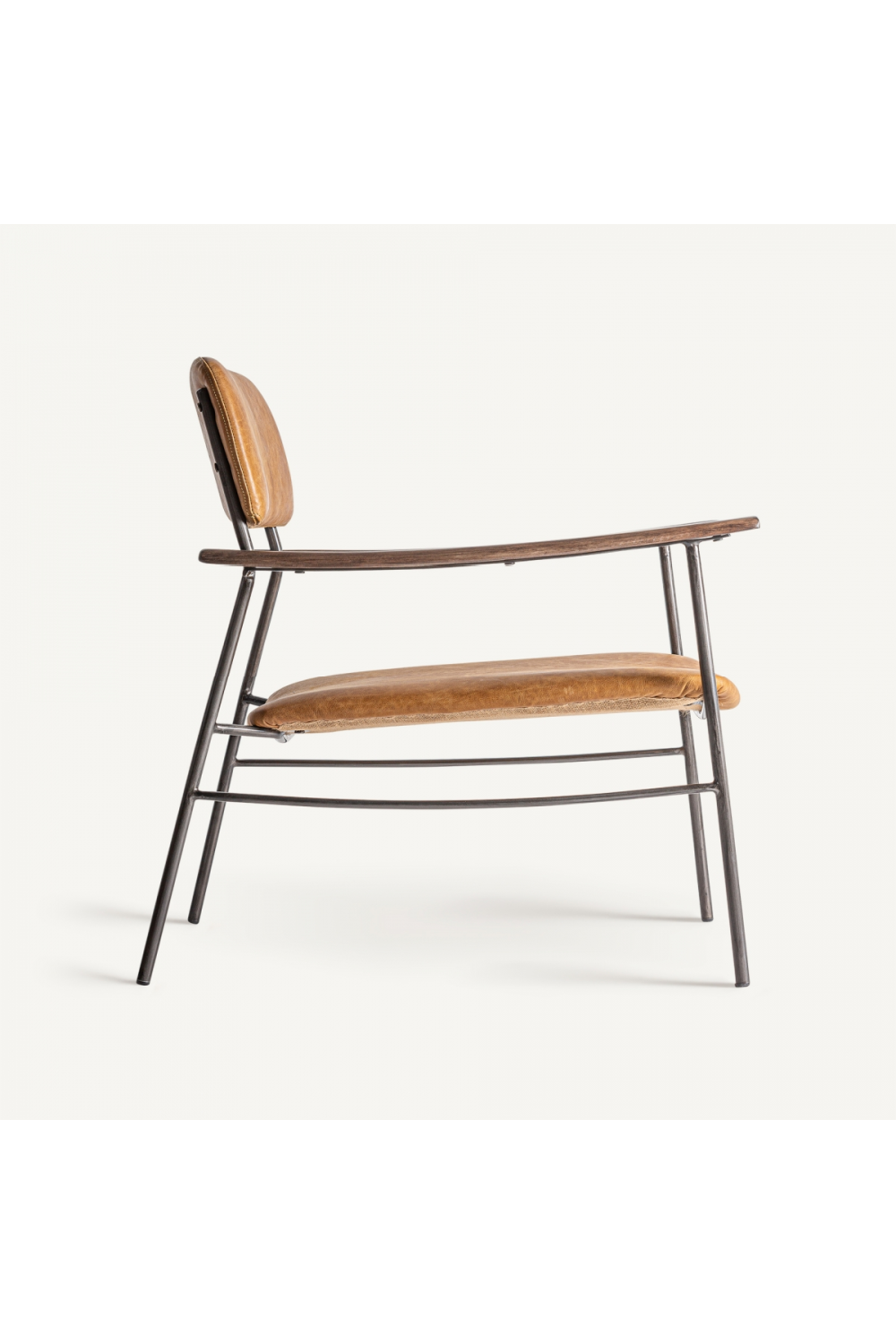   Brown Leather Armchair | Oroa.com