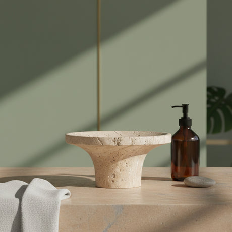   Beige Marble Decorative Tray | Oroa.com