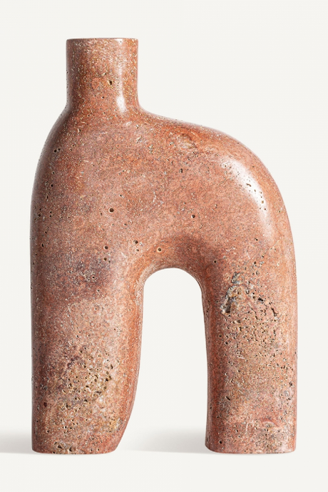   Pink Marble Arched Vase | Oroa.com