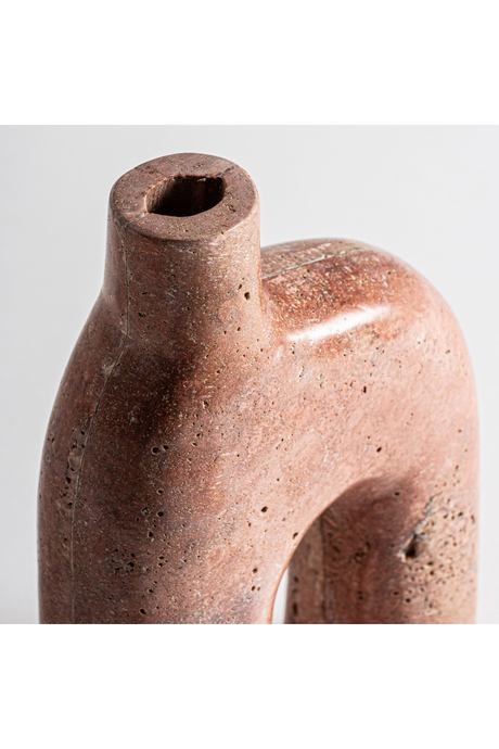   Pink Marble Arched Vase | Oroa.com