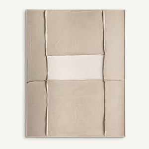   Textured Brown Minimalist Canvas | Oroa.com