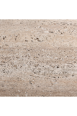   Beige Travertine Coffee Table | Oroa.com