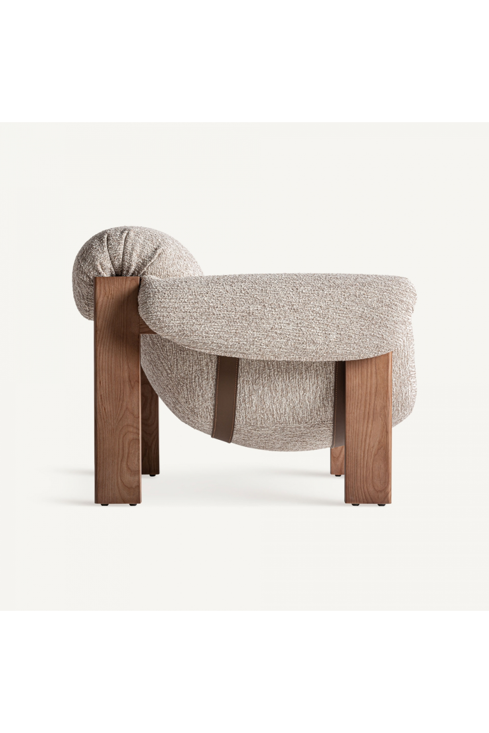   Pine Framed Upholstered Armchair | Oroa.com
