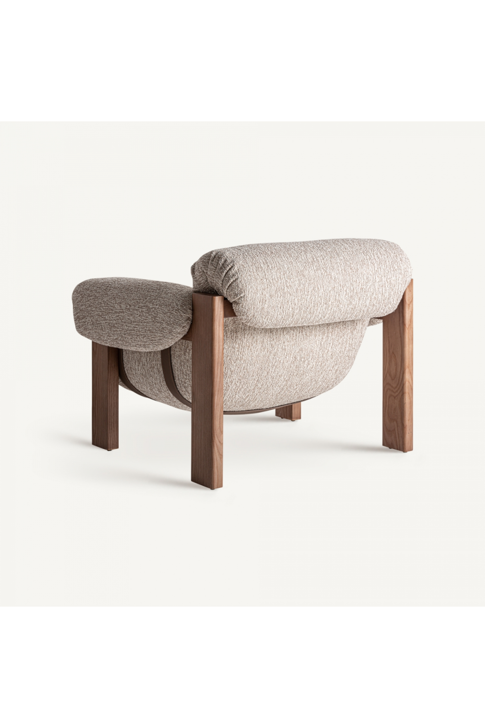  Pine Framed Upholstered Armchair | Oroa.com
