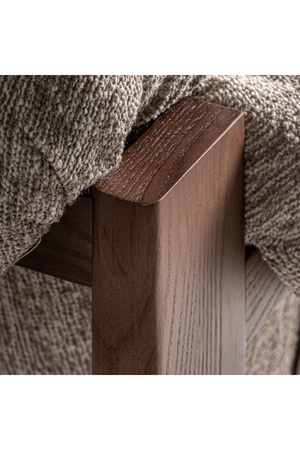   Pine Framed Upholstered Armchair | Oroa.com