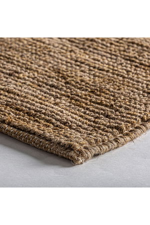   Brown Jute Boho Carpet 11' x 8' | Oroa.com