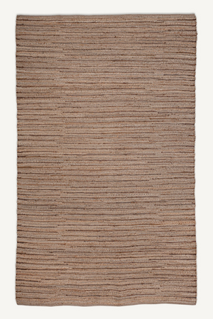   Jute And Leather Carpet 11'5" X 8' | Oroa.com