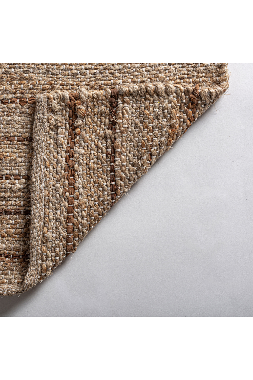   Jute And Leather Carpet 11'5" X 8' | Oroa.com